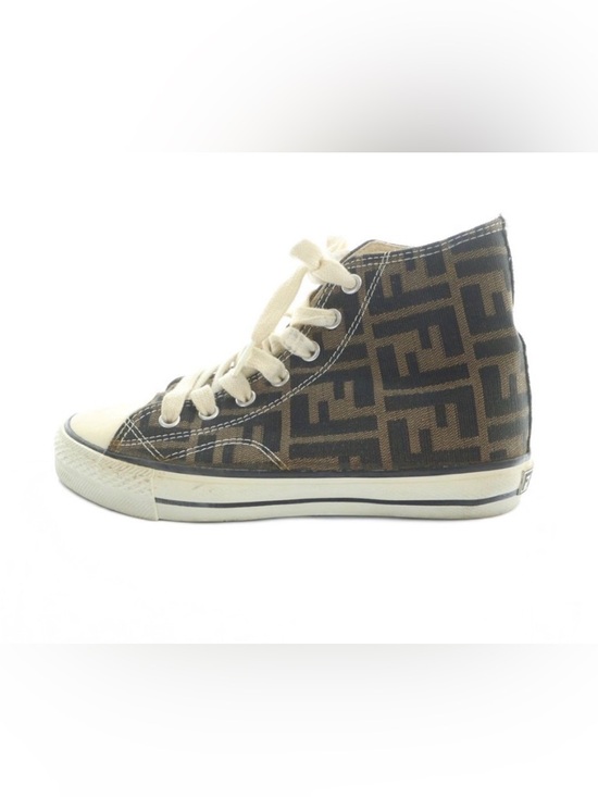 Fendi Shoes - Vintage Fendi Zucca Print High Tops